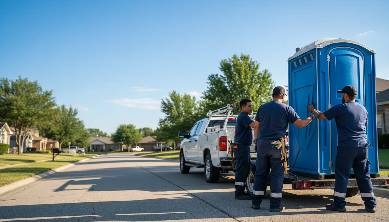 Portable Toilet Rental in Linden, TX near me
